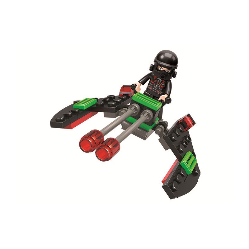 SLUBAN M38-B0313 B0313 0313 M38B0313 38-B0313 non Lego INTERSTELLAR--SITH FIGHTER bộ đồ chơi xếp lắp ráp ghép mô hình 34 khối