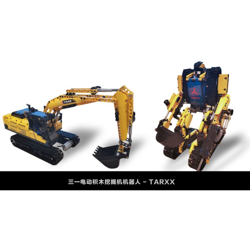 SANY C91004 91004 non Lego ROBOT MÁY XÚC-TARXX bộ đồ chơi xếp lắp ráp ghép mô hình Technic Kỹ Thuật Công Nghệ Cao Mô Hình Phương Tiện 956 khối