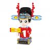 BALODY 20039 non  QUÁN QUÂN bộ đồ chơi xếp lắp ráp ghép mô hình Brickheadz Nhân Vật Đầu To 304 khối