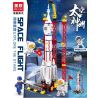 MEILIAN 98223 non  HÀNG KHÔNG VŨ TRỤ THẦN CHÂU 13 bộ đồ chơi xếp lắp ráp ghép mô hình 556 khối