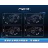 LEIBAO 8326 non  4 LOẠI XE THỂ THAO CÔNG NGHỆ CAO bộ đồ chơi xếp lắp ráp ghép mô hình  Kỹ Thuật Công Nghệ Cao Mô Hình Phương Tiện