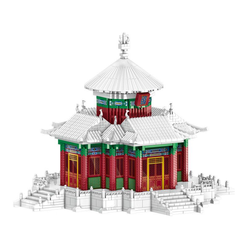 FUN IMAGINATION LZ8210 8210 non Lego VẠN XUÂN ĐÌNH bộ đồ chơi xếp lắp ráp ghép mô hình Buildings 3973 khối