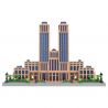 FUN IMAGINATION LZ8205 8205 non  ĐẠI HỌC FUDAN TÒA NHÀ GUANGHUA bộ đồ chơi xếp lắp ráp ghép mô hình Buildings 3841 khối