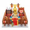 BALODY 21019 non  NHÀ THI ĐẤU QUẢNG TRƯỜNG BẠCH HỔ bộ đồ chơi xếp lắp ráp ghép mô hình Chinatown Khu Phố Tàu 772 khối