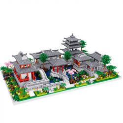 FUN IMAGINATION LZ8202 8202 non  VƯỜN TÔ CHÂU bộ đồ chơi xếp lắp ráp ghép mô hình Buildings 3930 khối