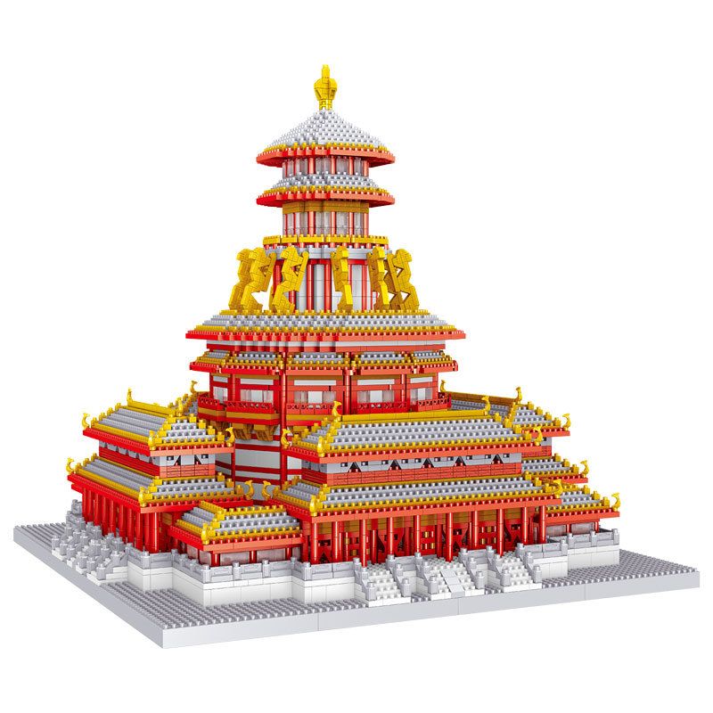 FUN IMAGINATION LZ8200 8200 non  CUNG TỬ VI bộ đồ chơi xếp lắp ráp ghép mô hình Buildings 5436 khối