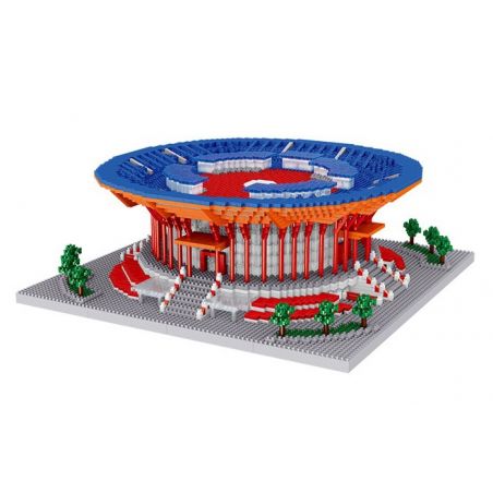 FUN IMAGINATION LZ8199 8199 non  TRUNG TÂM HỘI NGHỊ YANQI LAKE bộ đồ chơi xếp lắp ráp ghép mô hình Buildings