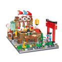BALODY 21007 non Lego GIAN HÀNG ĐỒ CHƠI HUYỀN VŨ PHƯỜNG bộ đồ chơi xếp lắp ráp ghép mô hình Chinatown Khu Phố Tàu 464 khối