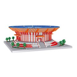 FUN IMAGINATION LZ8199 8199 non  TRUNG TÂM HỘI NGHỊ YANQI LAKE bộ đồ chơi xếp lắp ráp ghép mô hình Buildings