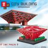 FUN IMAGINATION LZ8198 8198 non  GIAN HÀNG TRUNG QUỐC bộ đồ chơi xếp lắp ráp ghép mô hình Buildings CHINA PAVILION 3410 khối