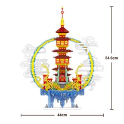 FUN IMAGINATION LZ8197 8197 non  BỒNG LAI TIÊN ĐẠO bộ đồ chơi xếp lắp ráp ghép mô hình Buildings