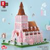 FUN IMAGINATION LZ8196 8196 non  TRANG VIÊN TIỆC CƯỚI ĐẢO HẢI HOA bộ đồ chơi xếp lắp ráp ghép mô hình Buildings 5153 khối