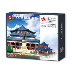 FUN IMAGINATION LZ8193 8193 non  NHÀ TƯỞNG NIỆM TÔN TRUNG SƠN QUẢNG CHÂU bộ đồ chơi xếp lắp ráp ghép mô hình Buildings 4605 khối