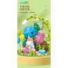 MOYU BLOCK MY87005 87005 non  NGÔN NGỮ BÍ MẬT MỌNG NƯỚC bộ đồ chơi xếp lắp ráp ghép mô hình SUCCULENT SECRET 407 khối