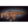 TA GAOLE T2044 2044 non  SÚNG TRƯỜNG TẤN CÔNG SCRAY bộ đồ chơi xếp lắp ráp ghép mô hình Gun SCAR ASSAULT RIFLE 1090 khối