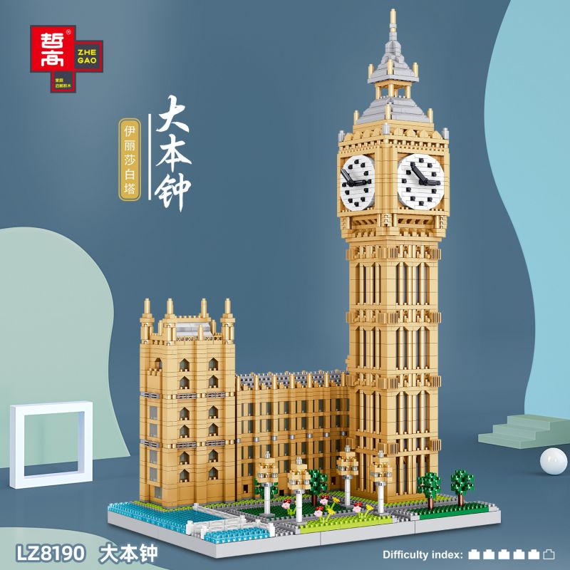 FUN IMAGINATION LZ8192 8192 non  TÒA NHÀ QUỐC HỘI bộ đồ chơi xếp lắp ráp ghép mô hình Buildings 3819 khối