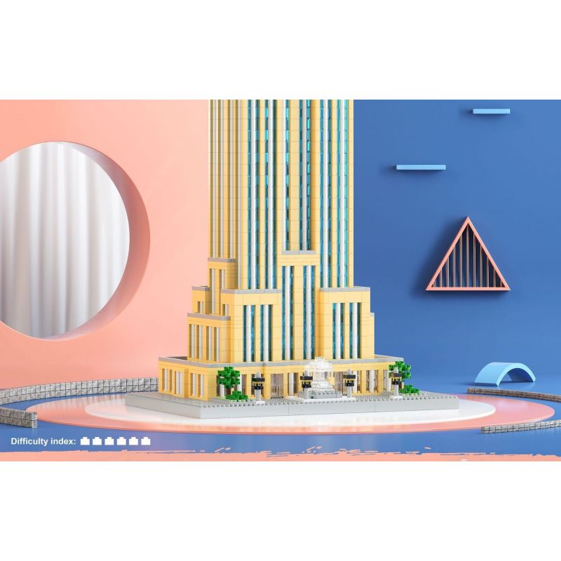 FUN IMAGINATION LZ8192 8192 non  TÒA NHÀ QUỐC HỘI bộ đồ chơi xếp lắp ráp ghép mô hình Buildings 3819 khối