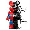 WANGAO 188007 non  GẤU MÁY SPIDER-MAN VENOM 400% bộ đồ chơi xếp lắp ráp ghép mô hình Marvel Super Heroes BEAR ROBOT Siêu Anh Hùng Marvel