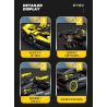 SEMBO 715300 non  CƠN LỐC BUGATTI tỷ lệ 1:18 bộ đồ chơi xếp lắp ráp ghép mô hình  BUGATTI BOLIDE Kỹ Thuật Công Nghệ Cao Mô Hình Phương Tiện 452 khối
