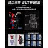 WANGAO 188007 non  GẤU MÁY SPIDER-MAN VENOM 400% bộ đồ chơi xếp lắp ráp ghép mô hình Marvel Super Heroes BEAR ROBOT Siêu Anh Hùng Marvel