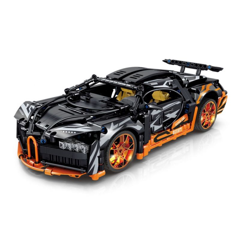 GBL KY1090 1090 non Lego ÁO GIÁP LỬA SIÊU XE BUGATTI tỷ lệ 1:14 bộ đồ chơi xếp lắp ráp ghép mô hình Technic Kỹ Thuật Công Nghệ Cao Mô Hình Phương Tiện 1311 khối