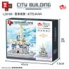 FUN IMAGINATION LZ8189 8189 non  LÂU ĐÀI TUYẾT bộ đồ chơi xếp lắp ráp ghép mô hình Buildings CASTLE IN THE SNOW 4775 khối