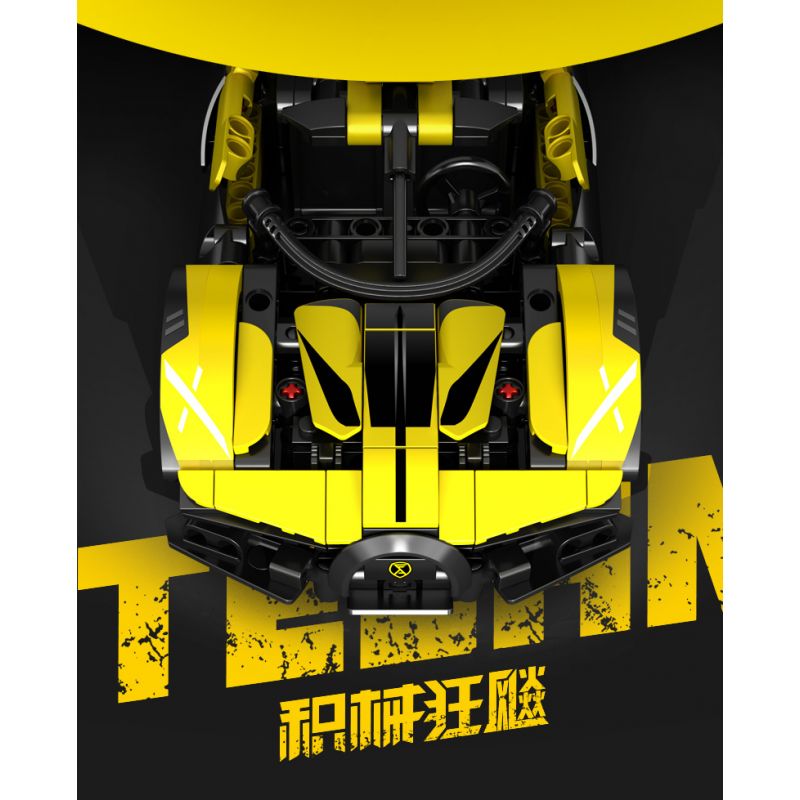 SEMBO 715300 non  CƠN LỐC BUGATTI tỷ lệ 1:18 bộ đồ chơi xếp lắp ráp ghép mô hình  BUGATTI BOLIDE Kỹ Thuật Công Nghệ Cao Mô Hình Phương Tiện 452 khối