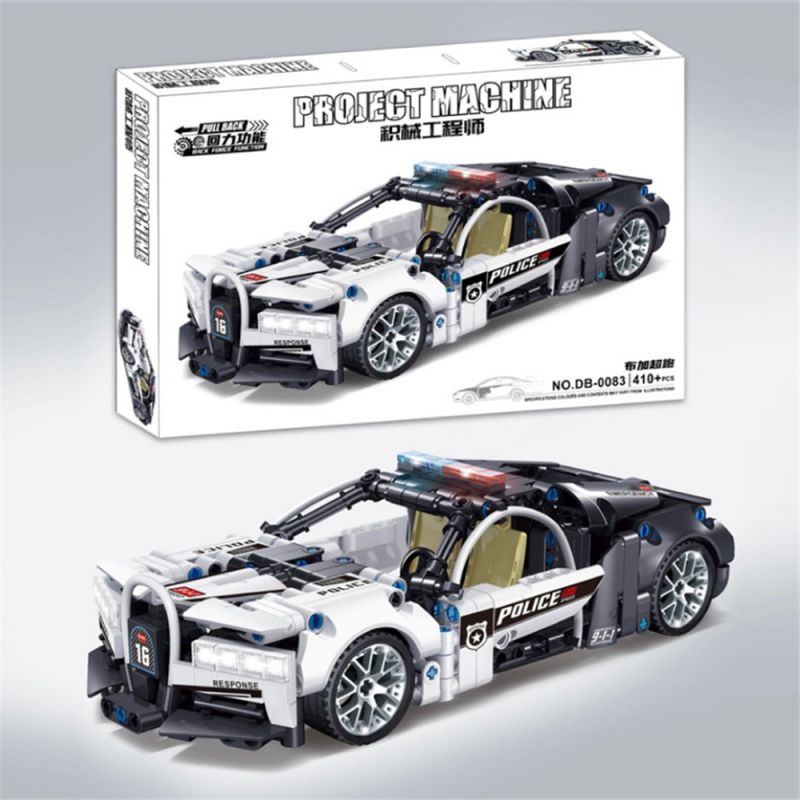 DB-0083 0083 DB0083 GBL KY1083 1083 GOGO 67149 non  SIÊU XE BUGATTI LÙI bộ đồ chơi xếp lắp ráp ghép mô hình  Kỹ Thuật Công Nghệ Cao Mô Hình Phương Tiện 385 khối