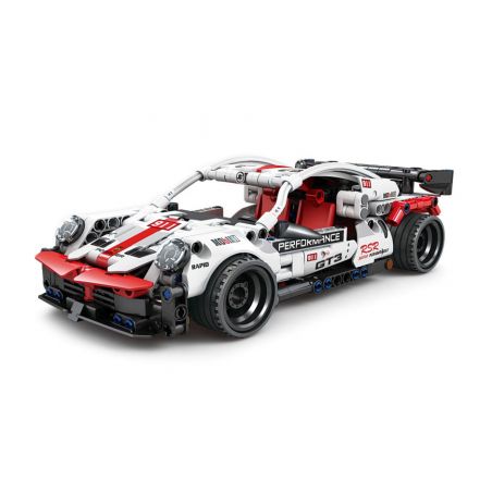 GBL KY1082 1082 non  SIÊU XE PORSCHE 911 LÙI bộ đồ chơi xếp lắp ráp ghép mô hình  Kỹ Thuật Công Nghệ Cao Mô Hình Phương Tiện 463 khối