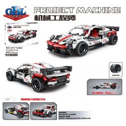 GBL KY1082 1082 non  SIÊU XE PORSCHE 911 LÙI bộ đồ chơi xếp lắp ráp ghép mô hình  Kỹ Thuật Công Nghệ Cao Mô Hình Phương Tiện 463 khối