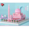 FUN IMAGINATION LZ8188 8188 non  NHÀ THỜ HỒI GIÁO MÀU HỒNG ??? PUTRAJAYA MALAYSIA bộ đồ chơi xếp lắp ráp ghép mô hình Buildings MASJID PUTRA 5930 khối