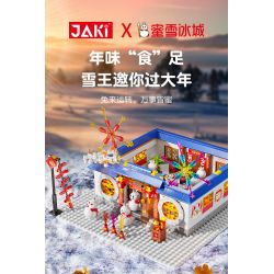 MICHELLE ICE CITY XWZB-22026 22026 XWZB22026 non  VUA TUYẾT CHÚC MỪNG NĂM MỚI bộ đồ chơi xếp lắp ráp ghép mô hình Chinese Traditional Festivals Lễ Hội Cổ Truyền
