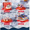 MICHELLE ICE CITY XWZB-22026 22026 XWZB22026 non  VUA TUYẾT CHÚC MỪNG NĂM MỚI bộ đồ chơi xếp lắp ráp ghép mô hình Chinese Traditional Festivals Lễ Hội Cổ Truyền