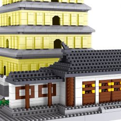 FUN IMAGINATION LZ8185 8185 non  CHÙA NGỖNG LỚN THIỂM TÂY AN bộ đồ chơi xếp lắp ráp ghép mô hình Buildings 4925 khối