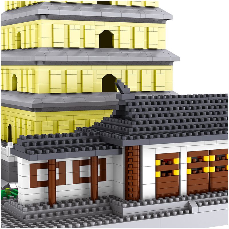 FUN IMAGINATION LZ8185 8185 non  CHÙA NGỖNG LỚN THIỂM TÂY AN bộ đồ chơi xếp lắp ráp ghép mô hình Buildings 4925 khối