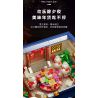MICHELLE ICE CITY XWZB-22026 22026 XWZB22026 non  VUA TUYẾT CHÚC MỪNG NĂM MỚI bộ đồ chơi xếp lắp ráp ghép mô hình Chinese Traditional Festivals Lễ Hội Cổ Truyền