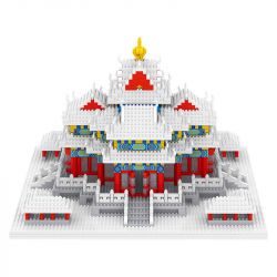 FUN IMAGINATION LZ8051 8051 non  THÁP PHÁO TUYẾT bộ đồ chơi xếp lắp ráp ghép mô hình Buildings 2483 khối