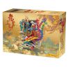 LINOOS LN7042 7042 non  RỒNG VÀ PHƯỢNG bộ đồ chơi xếp lắp ráp ghép mô hình Chinese Traditional Festivals Lễ Hội Cổ Truyền 1520 khối