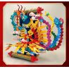 LINOOS LN7042 7042 non  RỒNG VÀ PHƯỢNG bộ đồ chơi xếp lắp ráp ghép mô hình Chinese Traditional Festivals Lễ Hội Cổ Truyền 1520 khối