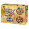 LINOOS LN7042 7042 non  RỒNG VÀ PHƯỢNG bộ đồ chơi xếp lắp ráp ghép mô hình Chinese Traditional Festivals Lễ Hội Cổ Truyền 1520 khối