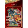 LINOOS LN7042 7042 non  RỒNG VÀ PHƯỢNG bộ đồ chơi xếp lắp ráp ghép mô hình Chinese Traditional Festivals Lễ Hội Cổ Truyền 1520 khối