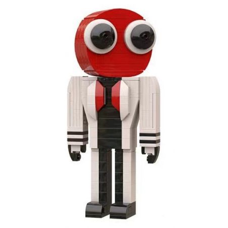 RENZAIMA 760 non  BẠN ĐỎ bộ đồ chơi xếp lắp ráp ghép mô hình Rainbow  DR. FROG 352 khối