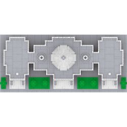 FUN IMAGINATION LZ8045 8045 non  NHÀ TRẮNG bộ đồ chơi xếp lắp ráp ghép mô hình Buildings THE WHITE HOUSE