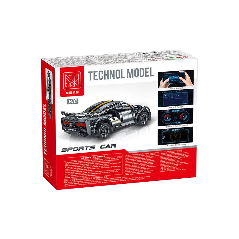 MorkModel 025007 Mork Model 025007 non  LAMBORGHINI LP670 tỷ lệ 1:16 bộ đồ chơi xếp lắp ráp ghép mô hình  Kỹ Thuật Công Nghệ Cao Mô Hình Phương Tiện 896 khối