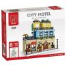 MorkModel 20115 Mork Model 20115 non  KHÁCH SẠN THÀNH PHỐ bộ đồ chơi xếp lắp ráp ghép mô hình City CITY HOTEL BLOCK MODULE 1464 khối