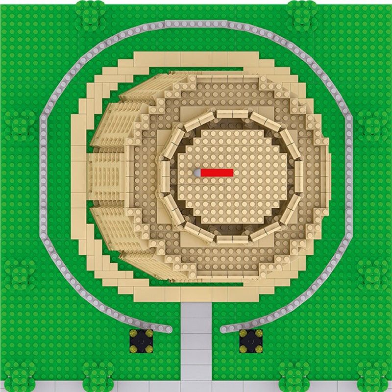 FUN IMAGINATION LZ8043 8043 non  THÁP NGHIÊNG PISA bộ đồ chơi xếp lắp ráp ghép mô hình Buildings LEANING TOWER OF PISA 2148 khối