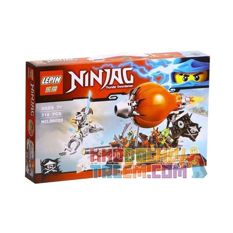 NOT The Lego Ninjago Movie 70603 Raid Zeppelin Assault Airship , Bela 10448  Lari 10448 LELE 79231 LEPIN 06029 SHENG YUAN SY 540 SY540 Xếp hình Tấn Công  Khinh Khí Cầu Hải Tặc giá sốc rẻ nhất