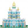FUN IMAGINATION LZ8042 8042 non  NHÀ THỜ SMOLNY ??? ST PETERSBURG bộ đồ chơi xếp lắp ráp ghép mô hình Buildings SMOLNY MONASTERY 3737 khối