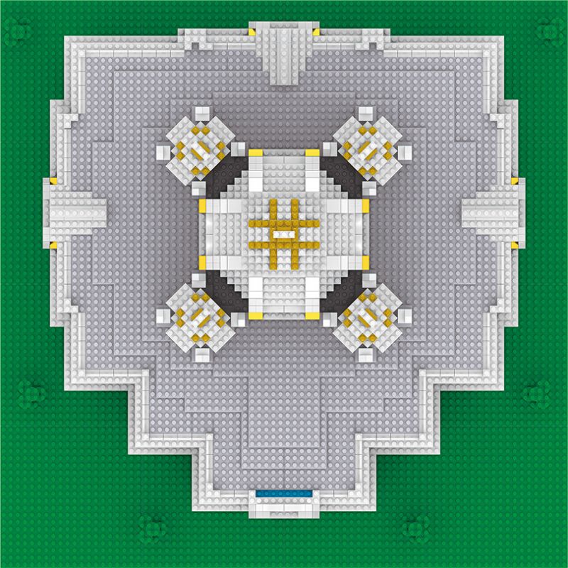 FUN IMAGINATION LZ8042 8042 non  NHÀ THỜ SMOLNY ??? ST PETERSBURG bộ đồ chơi xếp lắp ráp ghép mô hình Buildings SMOLNY MONASTERY 3737 khối