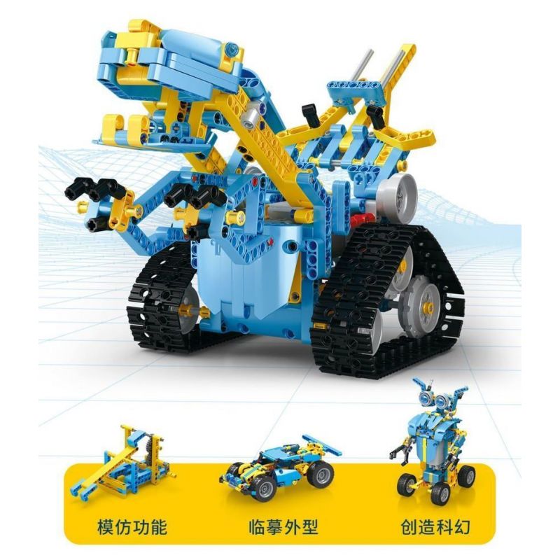 BEE TAP 13900 non  THỢ LÀM ONG bộ đồ chơi xếp lắp ráp ghép mô hình  Kỹ Thuật Công Nghệ Cao Mô Hình Phương Tiện 551 khối